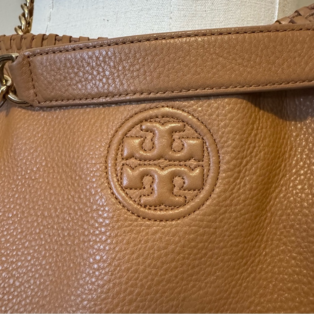 Tory Burch Tan soft Leather Shoulder Bag